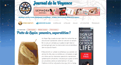 Desktop Screenshot of journaldelavoyance.com