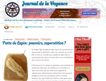 Tablet Screenshot of journaldelavoyance.com